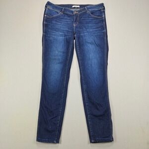 Wrangler Jeans Missy Skinny Dark Wash Denim Blue Womens 31